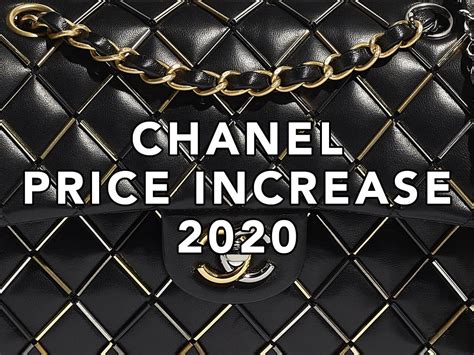 chanel bag increase 2020|cheapest Chanel bag 2020.